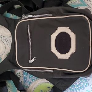 Vintage Steve Madden, well loved, Backpack, black. Perfect size.